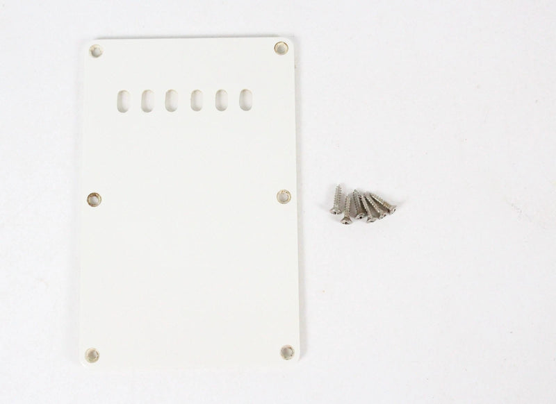 1989 Vintage Squier Fender Stratocaster Tremolo White Back COVER USA Strat 1980s