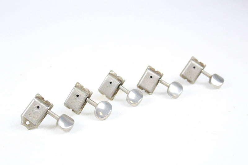 1982-1983-1984 Vintage Fullerton Fender Stratocaster/Telecaster AVRI 1957/1962 Reissue Tuners Set of 5 '62 ‘57 ‘52