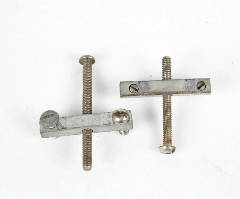 Original 1953 Fender Precision Bass Bridge Saddles Vintage Pre-CBS P-Bass Parts USA 1950s