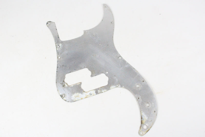 1966 Vintage Fender Precision Bass Pickguard Aluminum Shield PBass USA 1960s