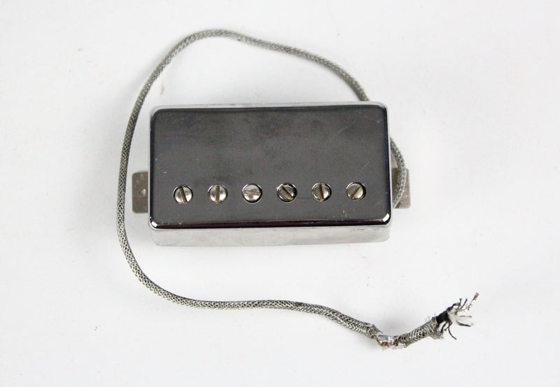 1980s Vintage Seymour Duncan 59 NJ Juarez Hand Wound ~Chrome Cover~ Humbucker Pickup 1959 PAF Reissue Gibson