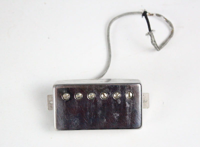 1970s-1980s Vintage Seymour Duncan 59BG Humbucker Pickup ~Chrome Cover~ 1959 PAF Reissue Gibson
