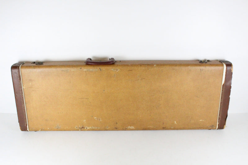 1950s Vintage Fender Mustang Musicmaster Bronco Duo-Sonic Hardshell Case Amber Tweed USA 1950s