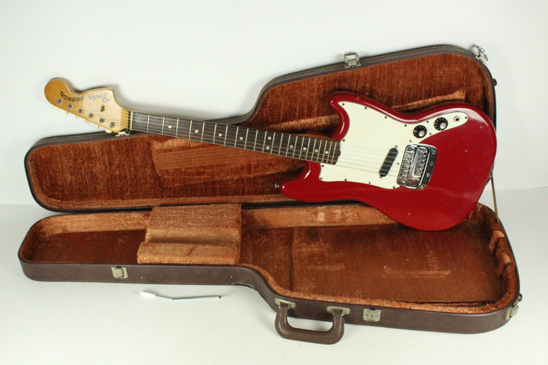 1975 Vintage Fender Bronco Dakota Red Rosewood Fretboard USA +OHSC 1970s