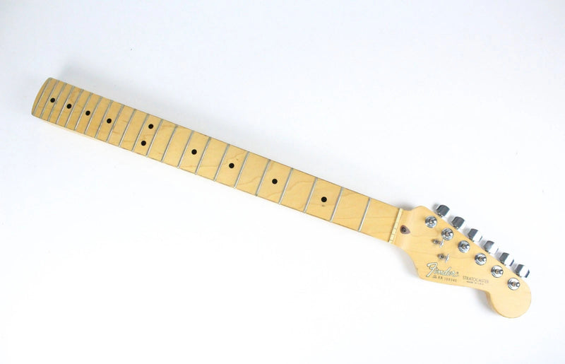 1982-1983 Vintage Fender Stratocaster American Standard USA EE Series Maple NECK w/Original Tuners Fullerton Era 1980s
