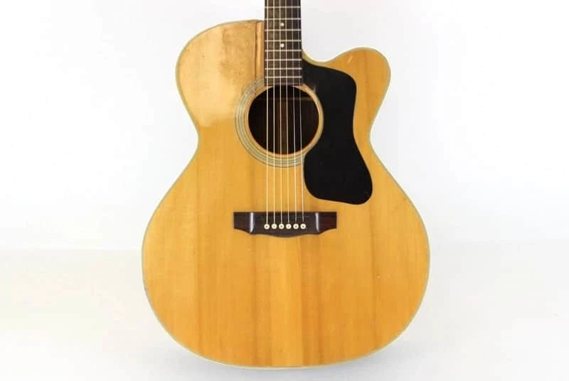 1976 Vintage Takamine F-366S Natural ~Solid Spruce Top~ Japan 1970s