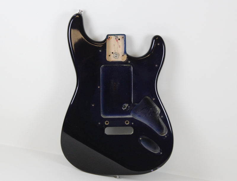1989-1990 Vintage Fender Stratocaster Plus BODY Iconic Midnight Blue 1980s-1990s USA Strat
