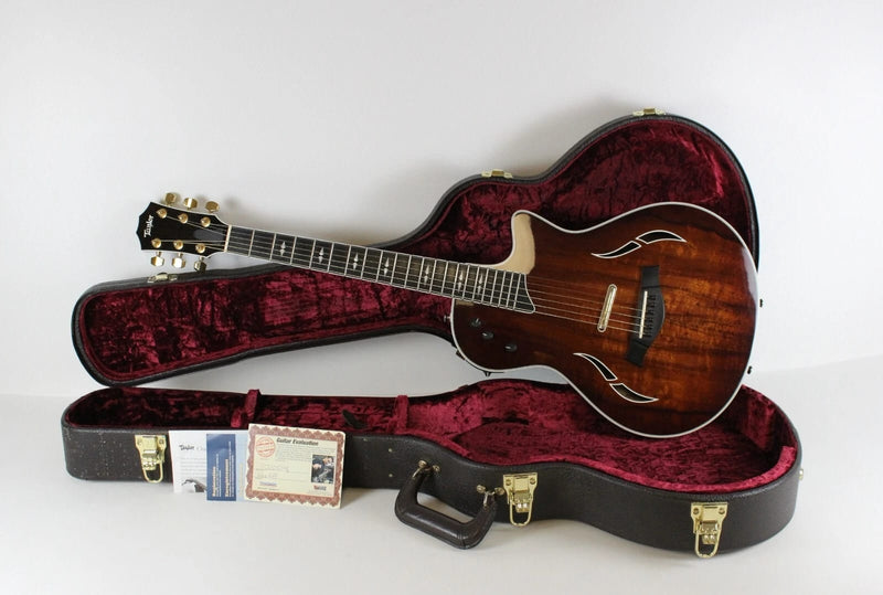 Taylor T5z Custom KOA Shaded Edgeburst +OHSC w/COA