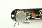 1973 Vintage Fender Telecaster Control Plate Assembly 3-Way Switch w/1985 Dated Pots USA Tele