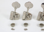 1950s-1960s Reissue Fender Jazz/Precision/Telecaster Bass Tuners NO LOGO Relic Set USA