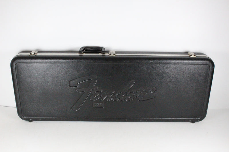 1978 Vintage Fender Stratocaster Telecaster Molded Plastic Guitar Black CASE USA 1970s