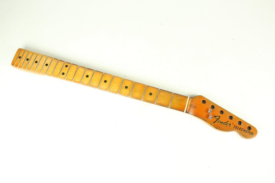 1967 Vintage Fender Telecaster Maple 4-Bolt ~Re-Fin~ NECK Tele USA 1960s Early-CBS