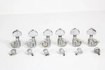 Standard GROVER Rotomatic 3x3 Tuners NICKEL ~Aged RELIC~ for Gibson Les Paul Standard/Custom/SG/ES