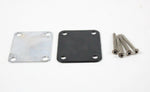 1977 Vintage Fender Precision Bass/Jazz/Telecaster Bass NECKPLATE USA 4-Bolt 1970s w/Original Screws and Gasket