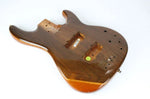 RARE 2001 Fender American Deluxe Zone Bass Walnut Exotic Wood BODY USA Premium Bass