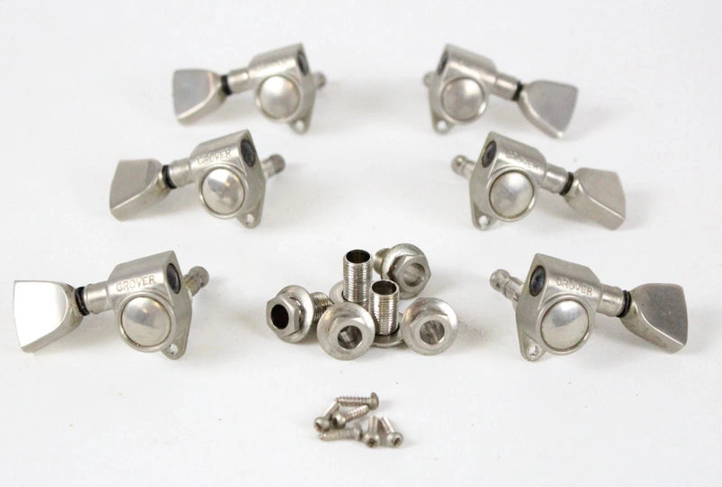 1986 Gibson Les Paul Standard GROVER Nickel Tuners Set Original 1980s USA