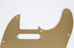 New Fender Telecaster Gold Brushed Aluminum Replacement Pickguard Tele Pick Guard TL