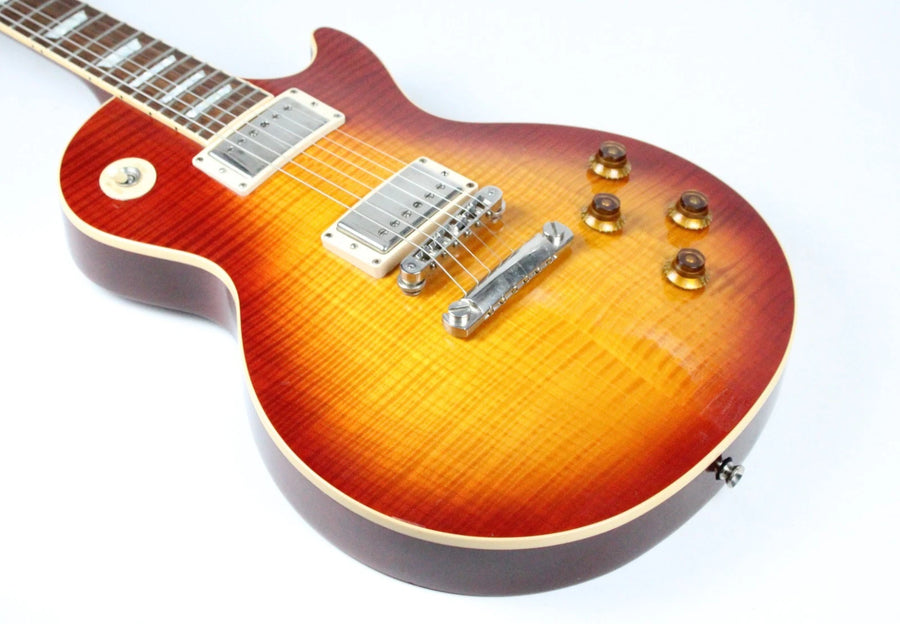 2004 Vintage Gibson Les Paul Standard Premium Plus Cherry Burst AAA Maple Flame Top ~Good Wood Era~ +OHSC USA