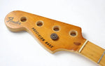 1977 Vintage Fender Precision Bass Lefty Maple 4-Bolt NECK Left-Handed 1970s USA PBass4-Bolt Neck