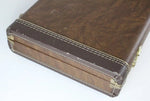 RARE 2001 Fender American Deluxe Zone Bass Brown Tweed CASE +OHSC USA Premium Bass