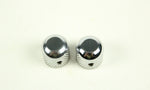 Allparts Knurled Chrome Knobs replacement for Early Precision Bass/Telecaster