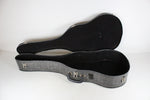 Vintage 1960s Parlor Guitar Case Silver and Black for Gibson LG/B-25 Martin 00-18