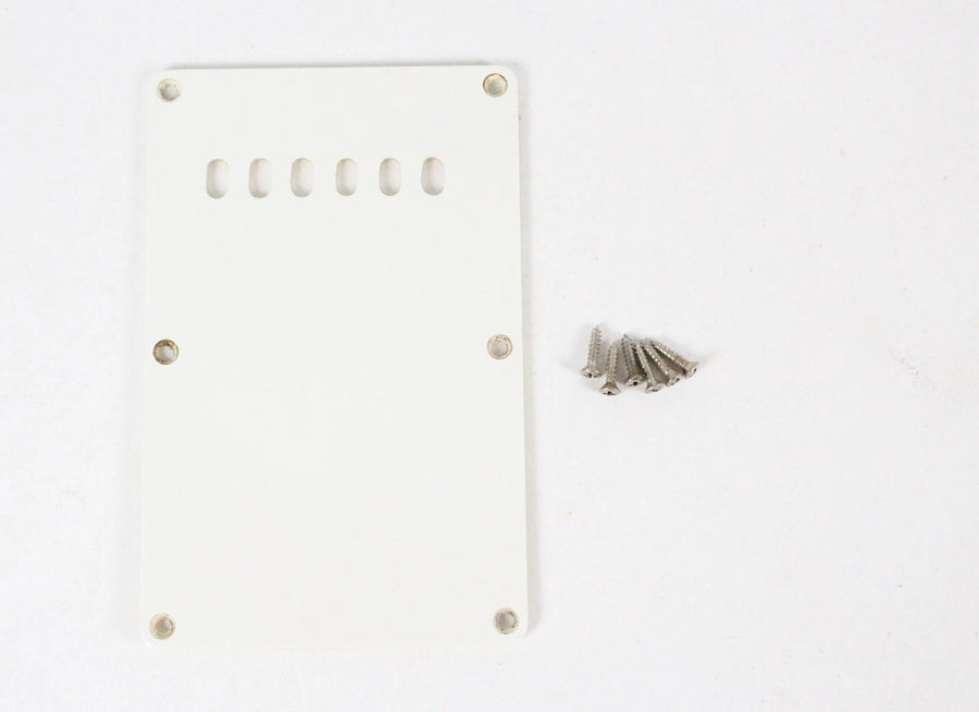 1989 Vintage Squier Fender Stratocaster Tremolo White Back COVER USA Strat 1980s