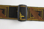 1970s Vintage Fender Legacy Monogrammed Leather Guitar Strap w/Plastic Buckle