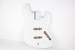 1972 Vintage Fender Jazz Bass 4-Bolt BODY White Re-fin 1970s USA
