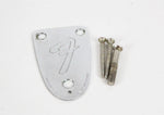 1978 Vintage Fender Precision/Jazz/Telecaster Bass NECKPLATE 3-Bolt Chrome 1970s-1980s USA