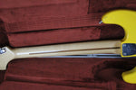 RARE 1981 Vintage Fender Stratocaster Hardtail ~Monaco Yellow~ Maple Neck STRAT +OHSC USA 1970s 1980s