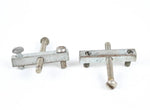 Original 1953 Fender Precision Bass Bridge Saddles Vintage Pre-CBS P-Bass Parts USA 1950s
