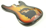 1969 Vintage Fender Precision Bass PBass Alder 4-Bolt Sunburst BODY USA 1960s Early-CBS ~COOL Design~