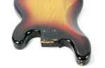 1977 Vintage Fender Precision Bass Lefty Sunburst Ash BODY Left-Handed 1970s USA PBass w/Original Bridge