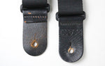 Padded Adjustable Nylon Guitar Strap with Non-Slip Mesh ~Black~