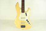 1984 Vintage Fender JAZZ BASS Alder Olympic White Dan Smith Era E3 Series +OHSC USA 1980s