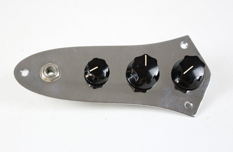 1970 Vintage Fender Jazz Bass Control Plate Stackpole Potentiometers Pots Cap 1960s-1970's USA Early-CBS
