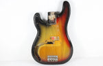 1977 Vintage Fender Precision Bass Lefty Sunburst Ash BODY Left-Handed 1970s USA PBass w/Original Bridge