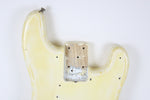 1976-1977 Vintage Fender Precision Bass Olympic White/Blonde ~Refin~ 4-Bolt BODY PBass 1970s USA