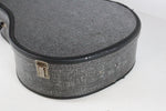 Vintage 1960s Parlor Guitar Case Silver and Black for Gibson LG/B-25 Martin 00-18