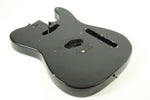1973 Vintage Fender Telecaster Ash 4-Bolt BODY ~Black Refin~ Tele 1970s