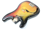 1977 Vintage Fender Precision Bass Lefty Sunburst Ash BODY Left-Handed 1970s USA PBass w/Original Bridge