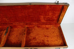 1950s Vintage Fender Mustang Musicmaster Bronco Duo-Sonic Hardshell Case Amber Tweed USA 1950s