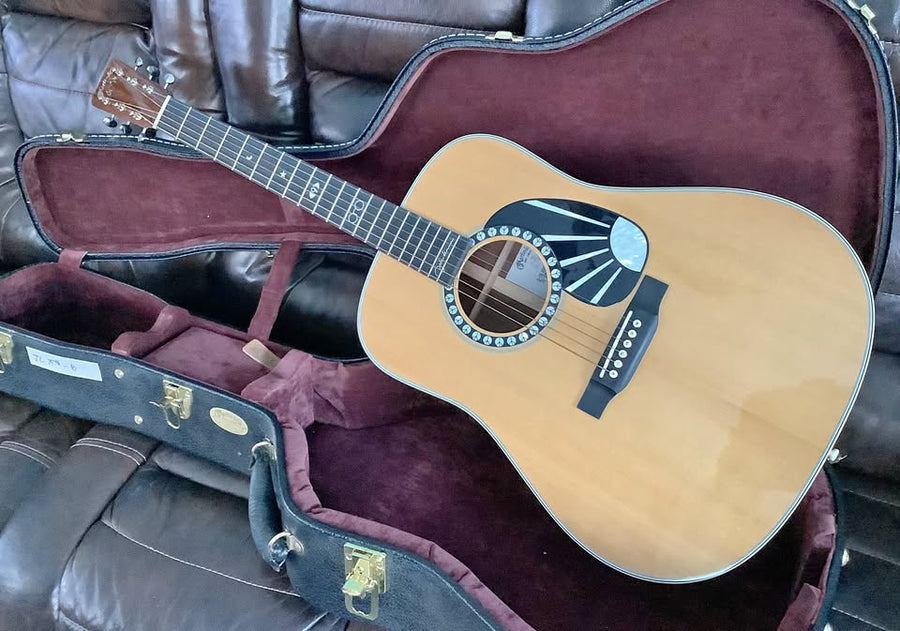 Martin D-28 John Lennon 75th Anniversary #6/75 Adirondack Madagascar +OHSC USA