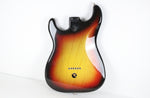 1978 Vintage Fender Stratocaster Sunburst 3-Bolt Hardtail BODY 4.9 lbs STRAT USA 1970s