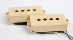 Vintage 1970's DiMarzio "Patent Applied For" PAF Precision P-Bass White/Cream Pickups USA 11.53K