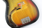 1977 Vintage Fender Precision Bass Lefty Sunburst Ash BODY Left-Handed 1970s USA PBass w/Original Bridge