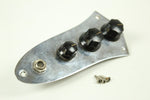 1974 Vintage Fender Jazz Bass Control Plate Stackpole Potentiometers Pots Cap 1970's USA