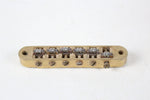 Sung IL BM003 Tune-O-Matic Aged GOLD Bridge w/Roller Saddles ~Honest PATINA~