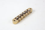 Sung IL BM003 Tune-O-Matic Aged GOLD Bridge w/Roller Saddles ~Honest PATINA~
